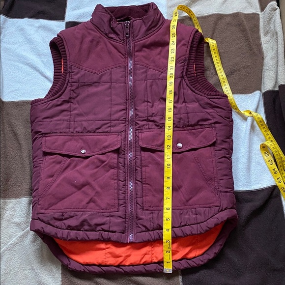 Aeropostale Maroon and Orange Vest - Picture 15 of 15